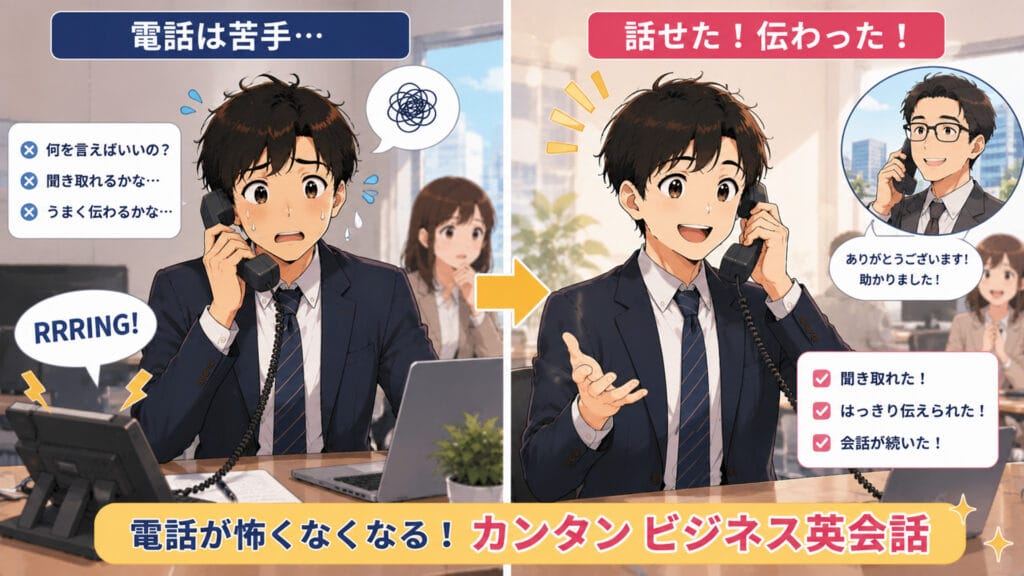 ビジネス電話 英語